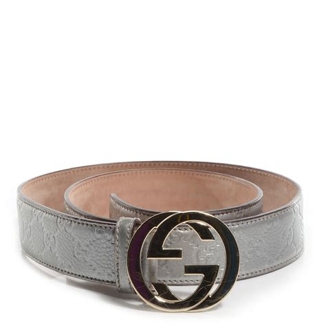 mens silver gucci belt ebay|authentic gucci belts on sale.